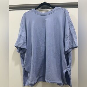 Free people movement hotshot biker short set size xs periwinkle